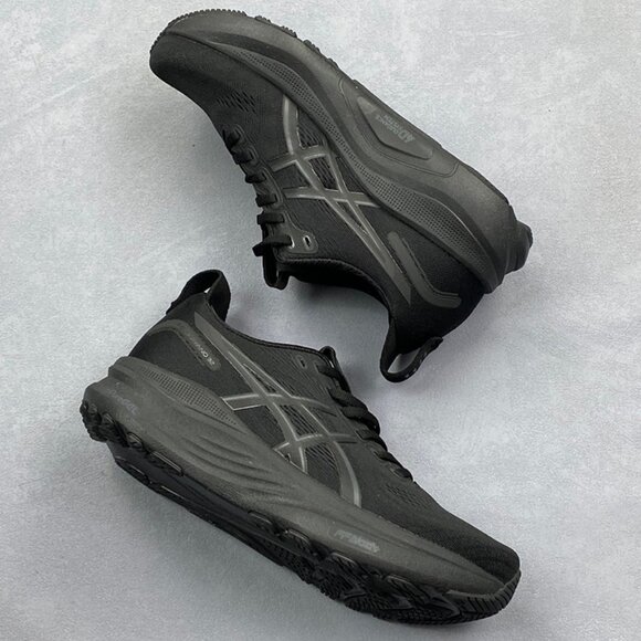 Asics Other - Asics Black Platform Running Shoes